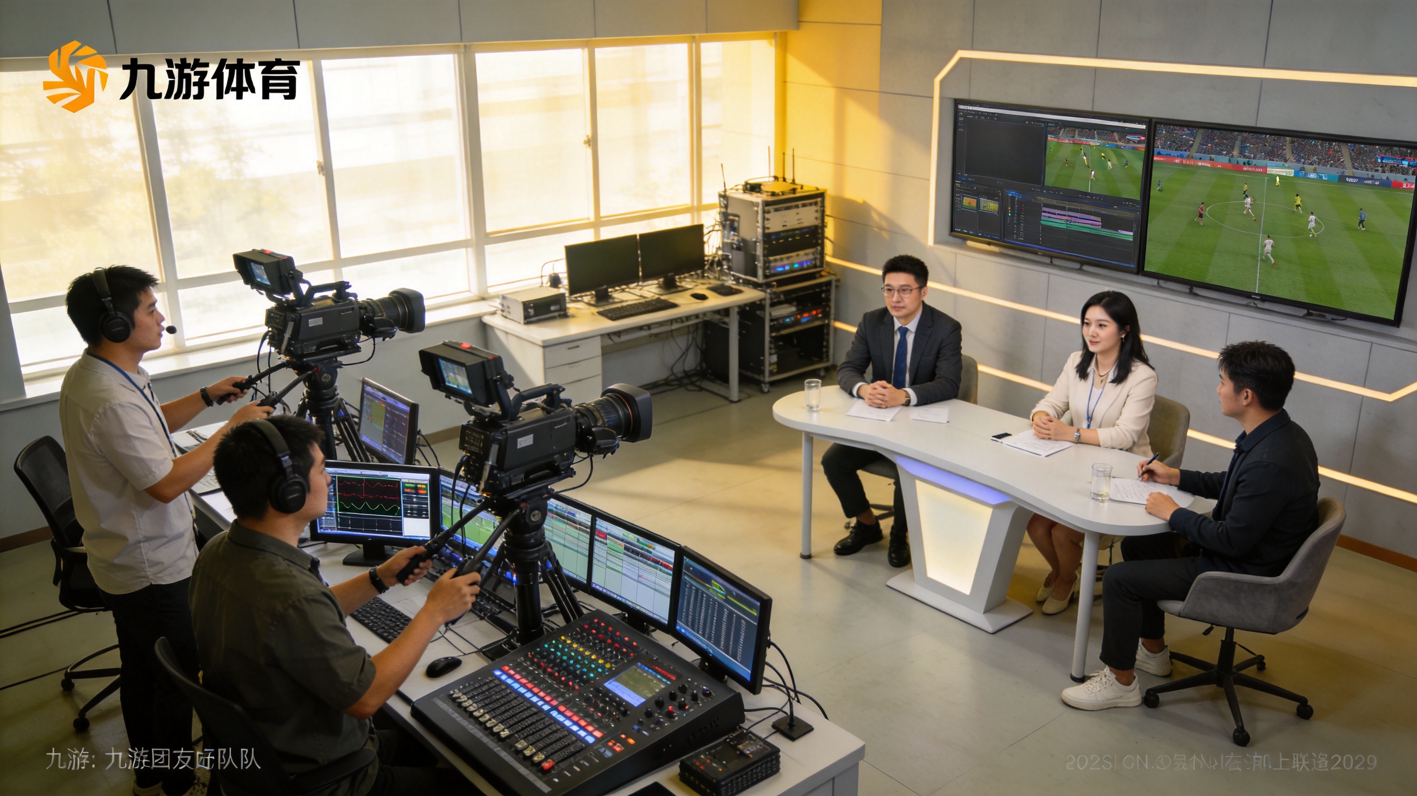 九游体育团队与赛事直播技术展示